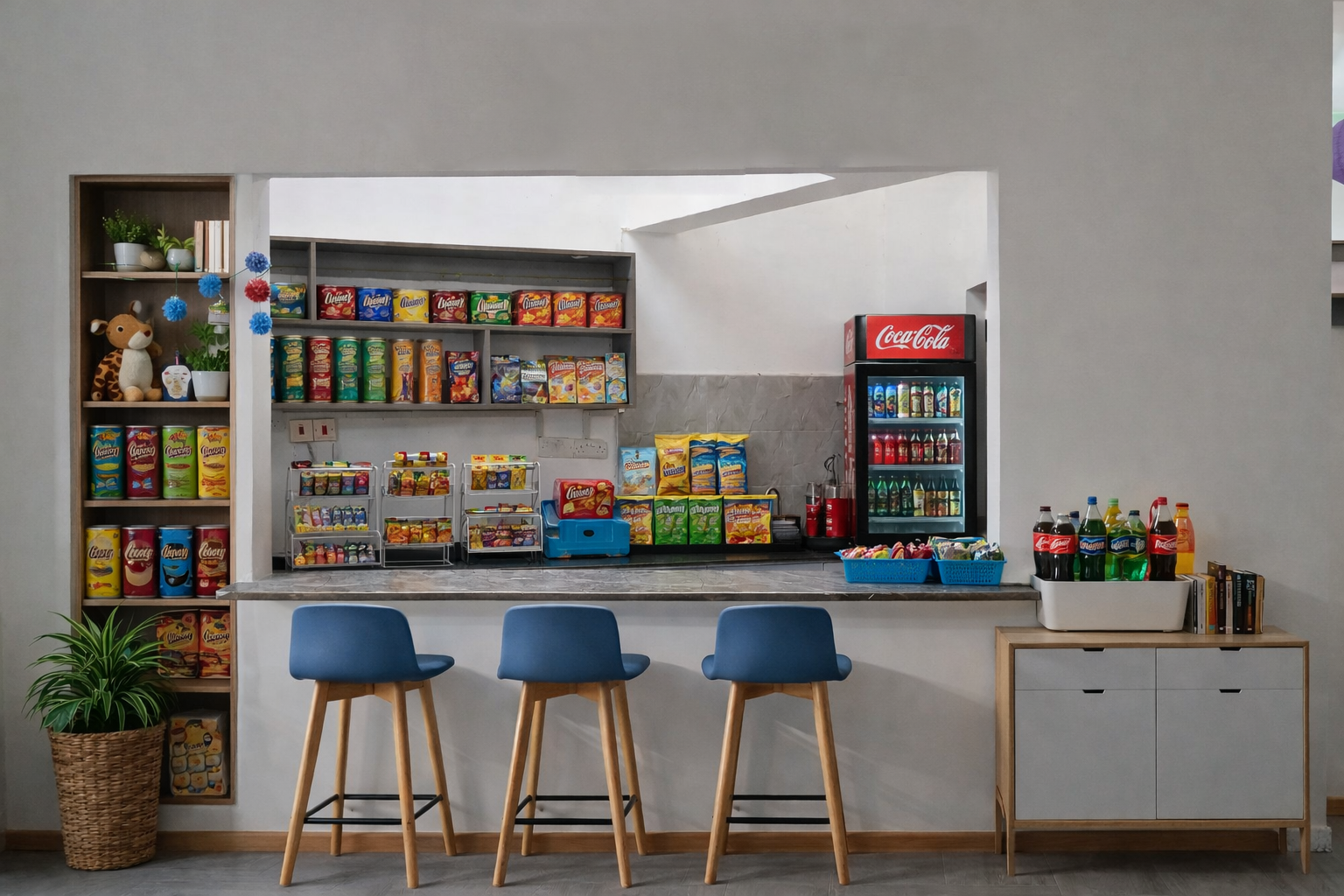 InspirePlay cafe area for parents